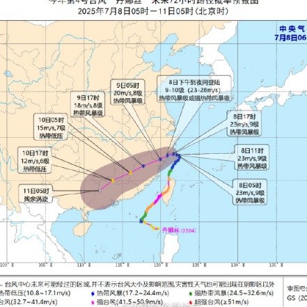 丹娜丝开始转向