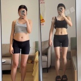 120斤女生为变美暴减30斤称像修炼