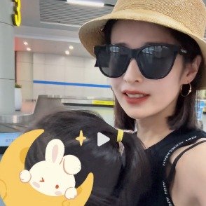 颖儿带女儿解锁篮球观赛初体验