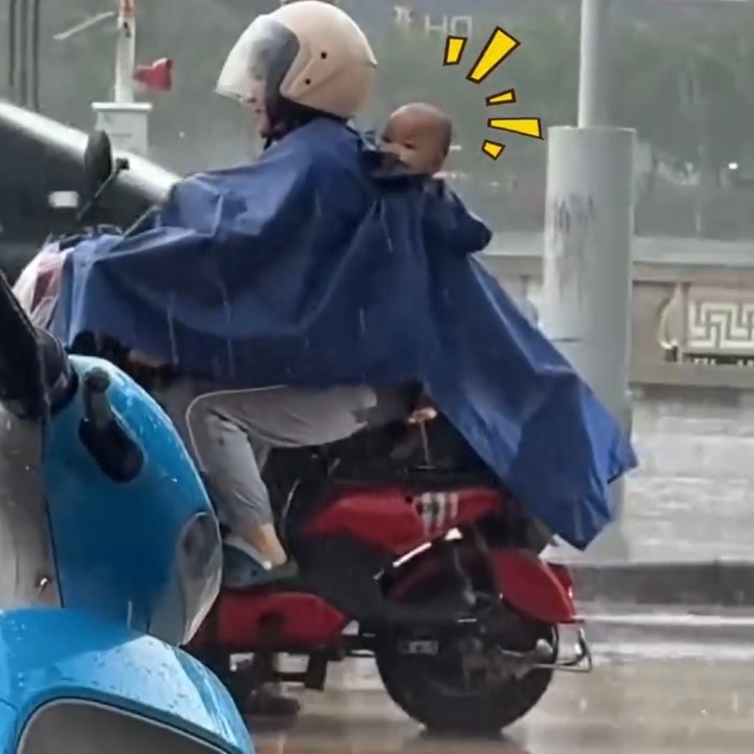 小小年纪就经历风吹雨打