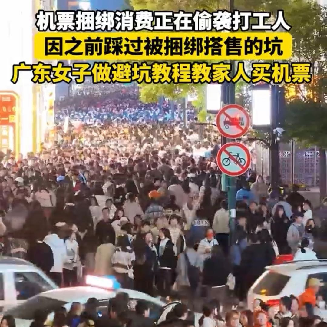 广东女子做避坑教程教家人买机票