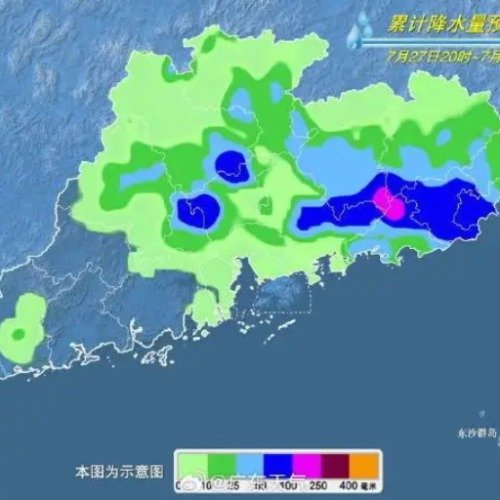 广东人陷入高温暴雨循环