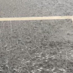山东雷雨大风冰雹强降雨来袭