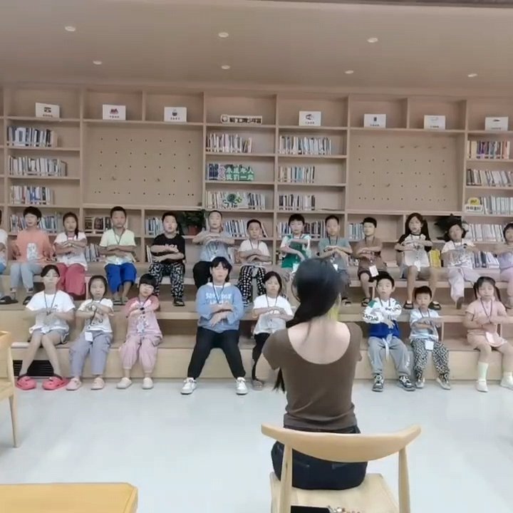 台州仙居青少年手势舞传递快乐